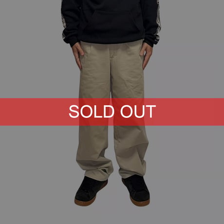 【USED】90's-00's Calvin Klein Khakis 2-Pleat Cotton Chino Pants Made in USA