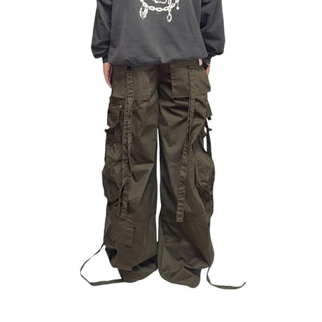 【DEAD STOCK】00s Criminal Damage RAVE BUGGY PANTS
