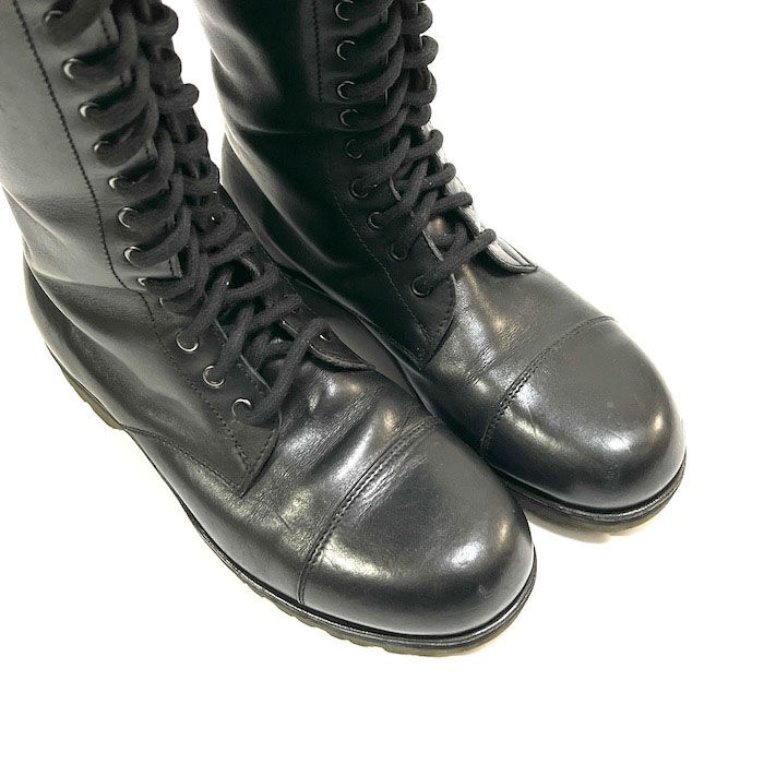 USED】90'S-00'S HELMUT LANG 20 HOLE LONG BOOTS