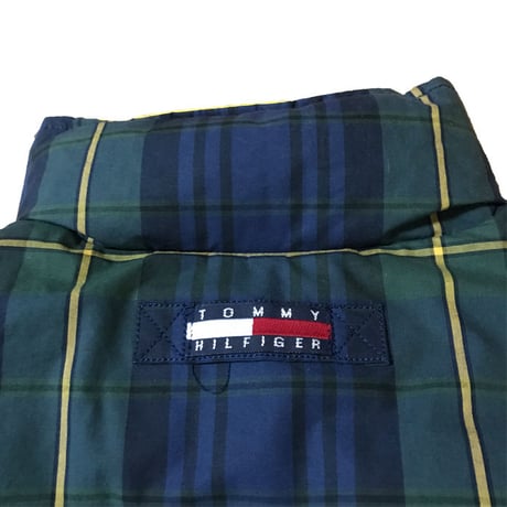 【USED】90'S TOMMY HILFIGER REVERSIBLE DOWN JACKET