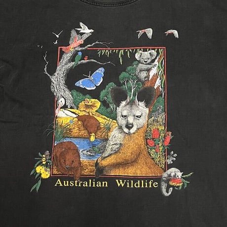 【USED】90's Australian Wildlife T-SHIRT