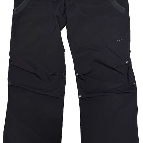 【USED】00's EURO NIKE UTILITY GIMMICK PANTS