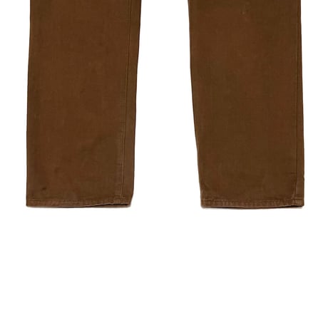 【USED】90's agnès b. BROWN COTTON PANTS