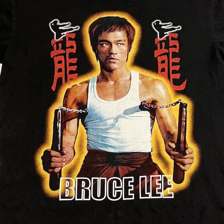 【USED】90's-00's BRUCE LEE T-SHIRT