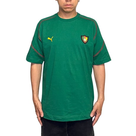 【DEAD STOCK】00's PUMA Cameroon National Team Soccer Training T-shirt