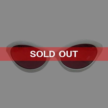 【DEAD STOCK】90'S ITALIAN DESIGN CYBER GLASSES