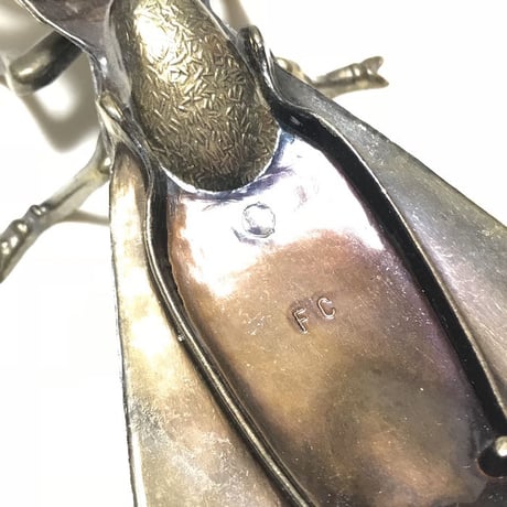 【USED】60'S-70'S FRENCH BRASS FLIES ASHTARY