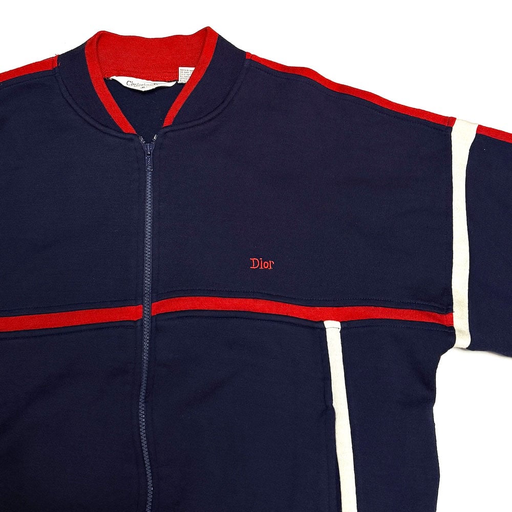 USED】80's Christian Dior MONSIEUR ZIP-UP SWEAT