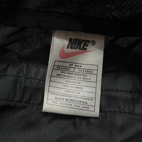 【USED】90's NIKE BACKPACK with POUCH POCKET & PLASTIC BOTTLE HOLDER