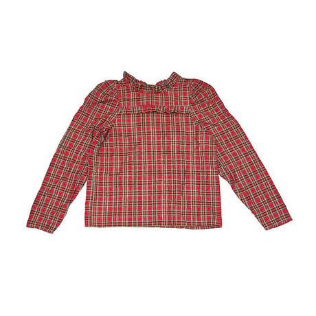 【USED】80'S TARTAN CHECK L/S TOP