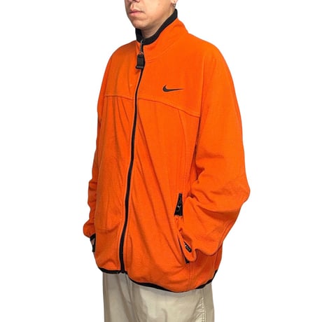 【USED】90's NIKE ACG Thermal Layer 2 Orange Fleece Jacket