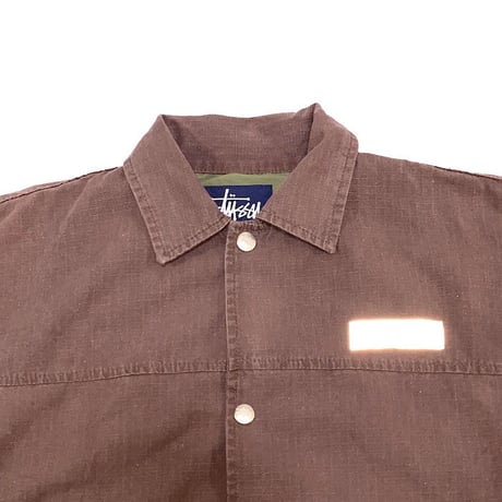 【USED】90'S STUSSY RIPSTOP FIELD JACKET