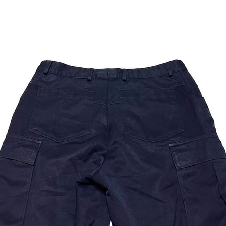 【USED】FRENCH WORK CARGO PANTS ROYAL BLUE