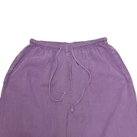 【USED】90's Better Than Basic Washed Purple Wide-Leg Easy Pants