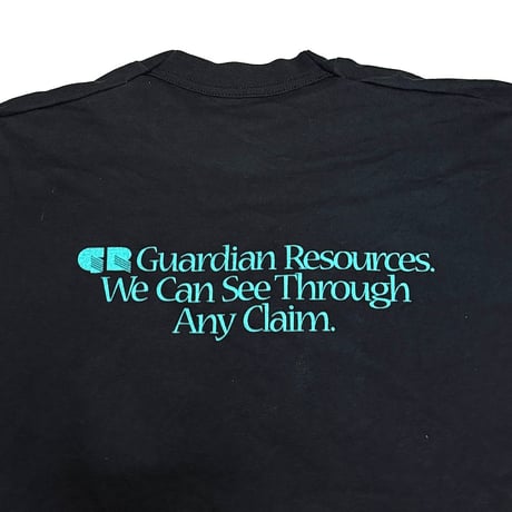 【USED】90's Guardian Resources. HEAD X-RAY T-SHIRT