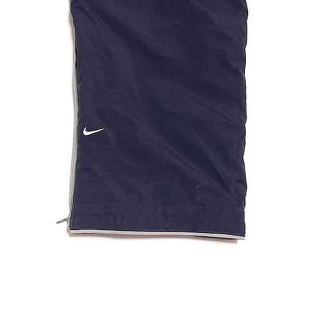 【USED】00's NIKE COTTON NYLON TRAINING PANTS