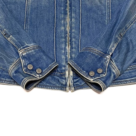 【USED】90's-00's EURO CK Calvin Klein Jeans DENIM JACKET