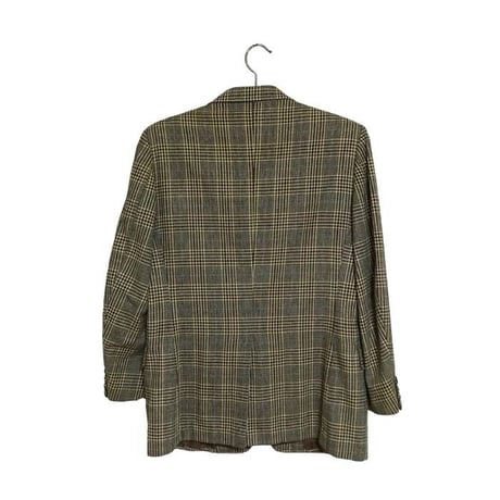 【USED】VINTAGE CLASSIC CHECK TAILORED JACKET