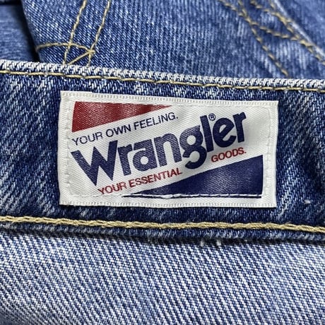 【USED】WRANGLER CUT-OFF JEANS