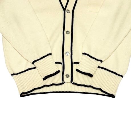 【USED】70's-80's GIVENCHY GENTLEMAN KNIT CARDIGAN