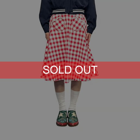 【USED】00's Collectif LONDON GINGHAM CHECK SKIRT