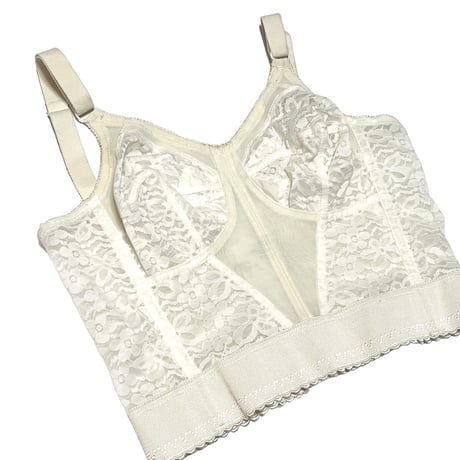 【USED】80's Do-all LACE BUSTIER