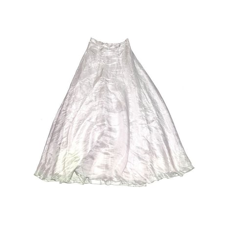 【USED】90'S-00'S METALLIC SHEER LONG SKIRT