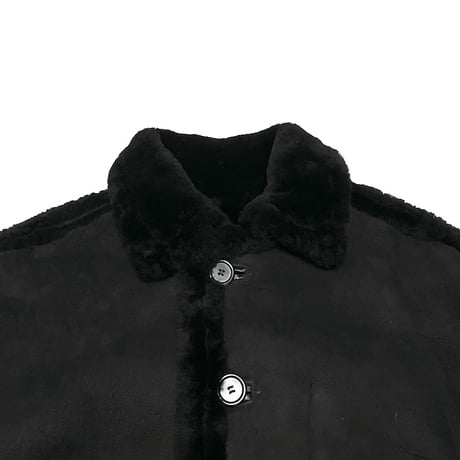 【USED】90'S GRIFFIN Laundry MOUTON BOMBER JACKET