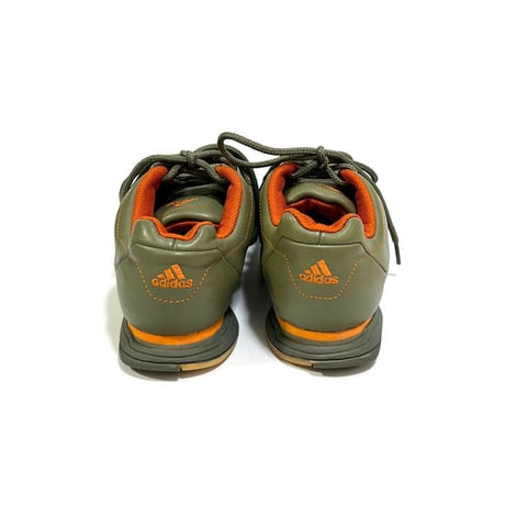 【USED】00'S ADIDAS SNEAKERS KHAKI/ORANGE