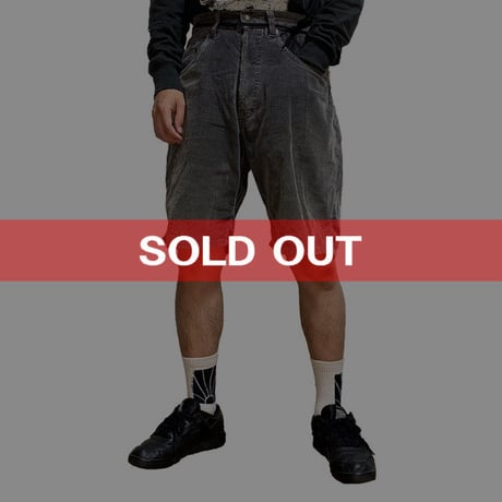 【USED】90'S  STUSSY CORDUROY SHORTS