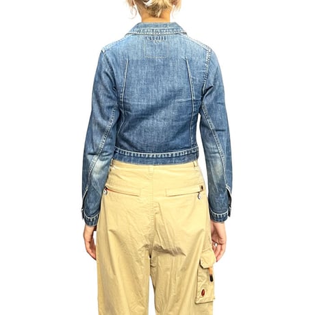 【USED】00'S EURO LEVI'S ENGINEERED JEANS SHORT DENIM JACKET