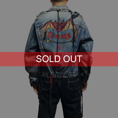 【USED】NOKI 2005 CUSTOMIZED LEVIS "BIG-E" DENIM JACKET
