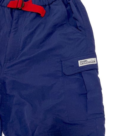 【USED】90'S-00'S STUSSY INTERNATIONAL SINGLE CARGO POCKET EASY PANTS
