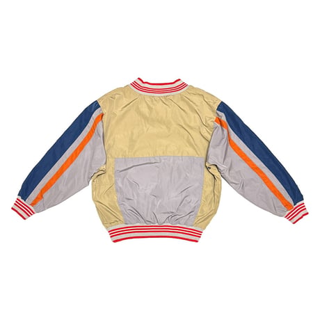 【USED】80's adidas Crazy Pattern V-Neck Pullover Jacket