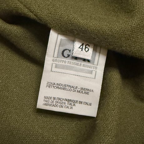 【USED】Helmut Lang 1997 Military Field Coat Olive Green