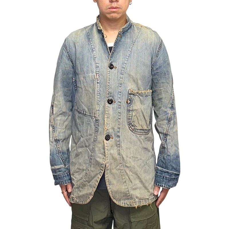 00s work期 Levi's Red e デニムジャケット 幻！ワーク期GEORGE！】リーバイスレッド デニムジャケット RED