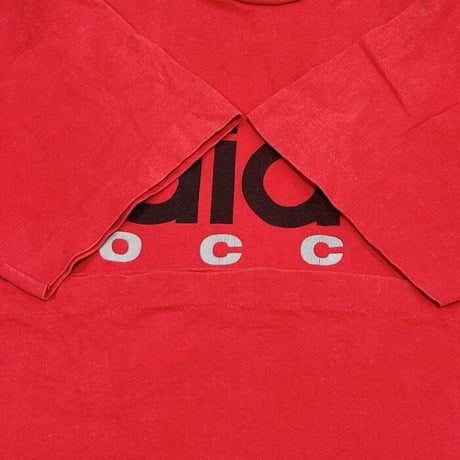 【USED】90's ADIDAS SOCCER LOGO T-SHIRT