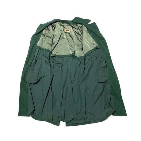 【USED】80'S-90'S GIORGIO ARMANI LONG TRENCH COAT GREEN