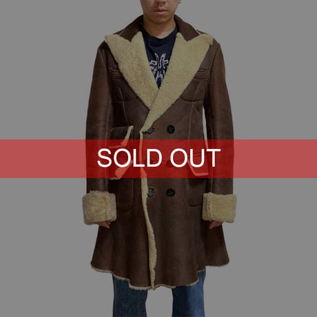 【USED】90'S  VIVIENNE WESTWOOD MAN MOUTON COAT