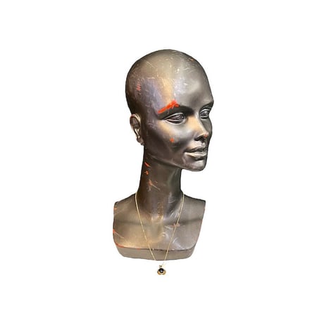 【BOOMBABA BOUTIQUE】Vintage black stone necklace
