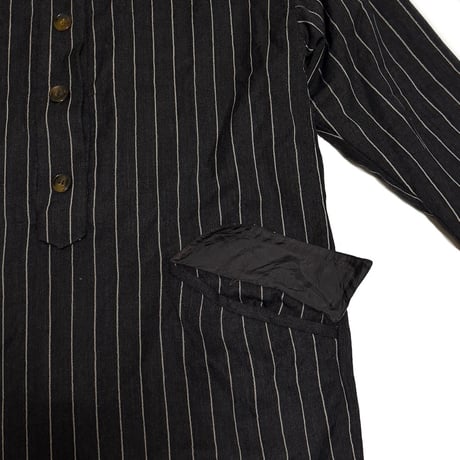 【USED】BLASS DRESS BY BILL BLASS. PIN STRIPE WOOL DRESS