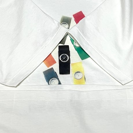 【DEAD STOCK】90's EMPORIO ARMANI OROLOGI T-SHIRT