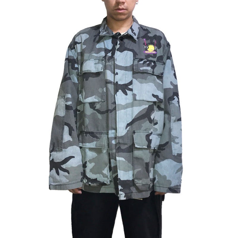 USED】90'S ANARCHIC ADJUSTMENT CAMO JACKET | K