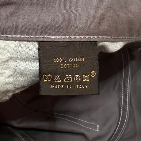 【USED】00's LOUIS VUITTON 5-COLOR BORDER SWTICHING PANTS