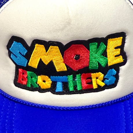 【USED】00's SMOKE BROTHERS MESH TRUCKER CAP