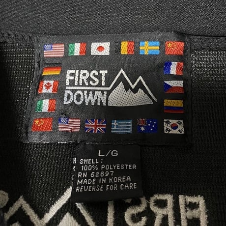 【USED】90'S FIRST DOWN NEOPRENE PULLOVER