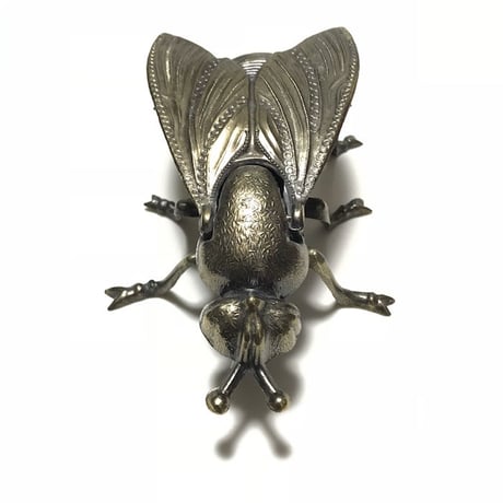 【USED】60'S-70'S FRENCH BRASS FLIES ASHTARY
