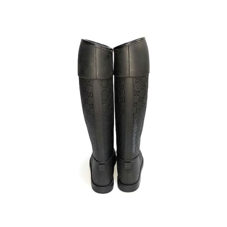 【USED】GUCCI RAIN RUBBER BOOTS
