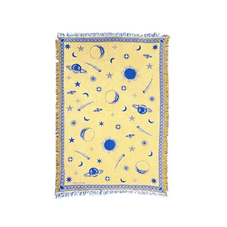 【USED】90'S GALAXY WOVEN BLANKET