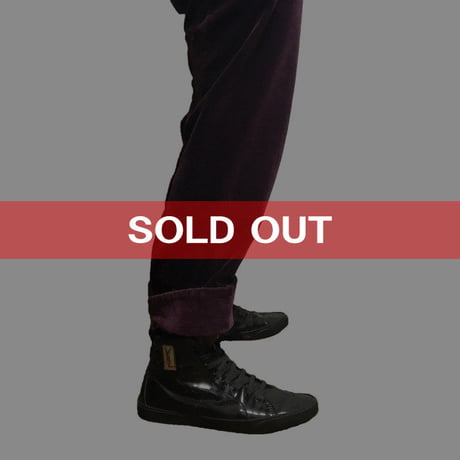 【USED】00'S YSL PATENT LEATHER SNEAKERS